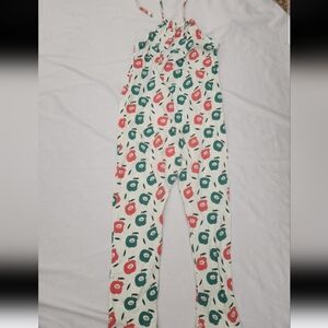 Baby soy girls size 4T apples romper outfit #L001